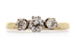DIAMOND THREE STONE RING,