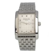 RAYMOND WEIL, STAINLESS STEEL QUARTZ WRIST WATCH