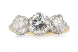 DIAMOND THREE STONE RING,