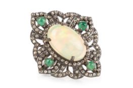 GEM SET COCKTAIL RING,