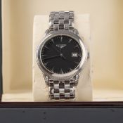LONGINES, STAINLESS STEEL WRIST WATCH