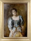 FRANZ VONN LENBACH (GERMAN 1836 - 1904), PORTRAIT OF THE ACTRESS MAXINE ELLIOT