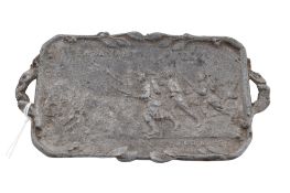 FRENCH ALUMINIUM PIN DISH,