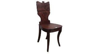 VICTORIAN MAHOGANY CHAIR, LATE 19TH CENTURY