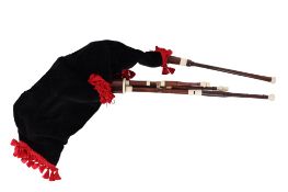 SET OF NORTHUMBRIAN PIPES, LATE 19TH/EARLY 20TH CENTURY