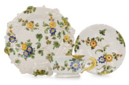 CANTAGALLI PORCELAIN TRIO, 20TH CENTURY