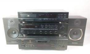 DENON HIFI SYSTEM, LATE 20TH CENTURY