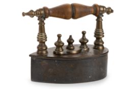 SCOTTISH BLOCK IRON, 19TH CENTURY
