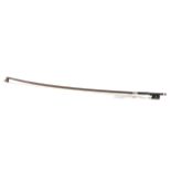 GERMAN VIOLIN BOW, LATE 19TH/EARLY 20TH CENTURY