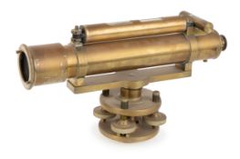 BRASS THEODOLITE, 20TH CENTURY