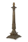 BRASS TABLE LAMP, EARLY 20TH CENTURY