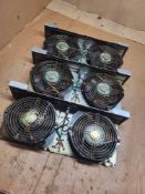 LOT OF 3 FANUC A05B-2502-C310 FAN UNIT
