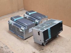 LOT OF 3 SIEMENS 6EP1437-3BA00 POWER SUPPLY SITOP