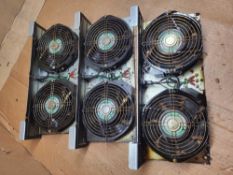 LOT OF 3 FANUC A05B-2502-C310 FAN UNIT