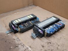 LOT OF 2 SIEMENS SIMATIC DP RACK W/ 6ES7 151-1BA02