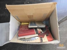 Box of Miscellaneous Saw Blades