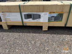 13ft x 20ft Unused Single Metal Shed