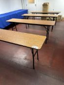 Folding Tables qty 4