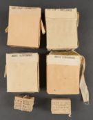 Lot de boites de cartouches vides. Comprenant deux boites d etuis modele 1929 pour balles modele