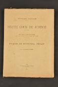 Lot de journaux officiels non relies du proces du Marechal Petain, Haute cours de justice 1945. 20