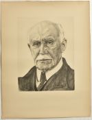 Un portrait du marechal realise lors de son emprisonnement sur l’ile d’Yeu signe BTT, dimensions