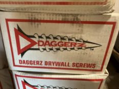 BOX OF DAGGERZ DRYWALL SCREWS