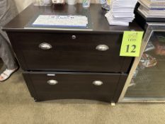 2-DRAWER WOOD LATERAL FILE CABINET