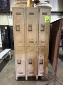 LOT CONSISTING OF METAL LOCKERS