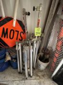 LOT CONSISTING OF: ROAD SIGN STANDS