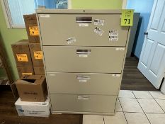 4-DRAWER METAL LATERAL FILE CABINETS