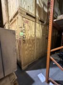 5'X7'X8' WOOD STORAGE VAULTS