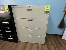 4-DRAWER METAL LATERAL FILE CABINET