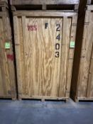 5'X7'X8' WOOD STORAGE VAULTS