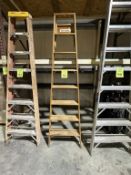 8' WOOD A-FRAME LADDER