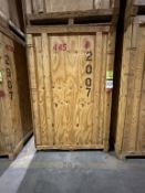5'X7'X8' WOOD STORAGE VAULTS