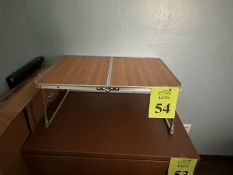 SMALL FOLDING METAL FRAME TABLE