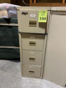 FIRE KING TURTLE FIRE PROOF 4-DRAWER FILE CABINET