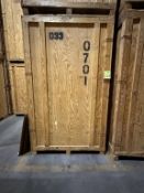 5'X7'X8' WOOD STORAGE VAULTS
