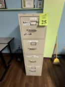 4-DRAWER METAL FILE CABINET