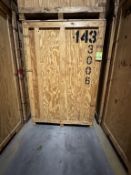 5'X7'X8' WOOD STORAGE VAULTS
