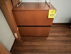 2-DRAWER WOOD LATERAL FILE CABINET
