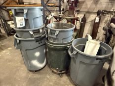 LOT CONSISTING OF ASSORTED GARBAGE'S CANS