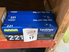 BROTHER 221 TONER CARTRIDGES