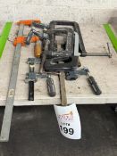 LOT CONSISTING OF ASSORTED CLAMPS