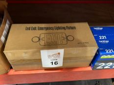 LED EXIT/EMERGENCY LIGHTING FIXTURE