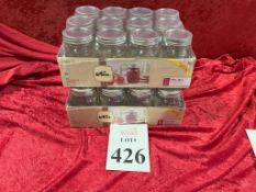CASES OF KERR 16 OZ MASON JARS (12 JARS PER CASE)