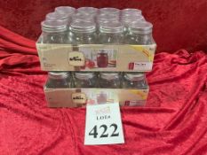 CASES OF KERR 16 OZ MASON JARS (12 JARS PER CASE)