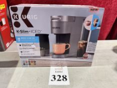 KEURIG K SLIM + ICE SINGLE SERVE COFFEE MACHINE