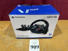 LOGITECH G29 DRIVING FORCE RACING WHEEL
