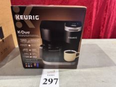 KEURIG K DUO SINGLE SERVE AND CARAFE COFFEE MAKER